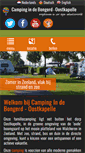 Mobile Screenshot of campingindebongerd.nl
